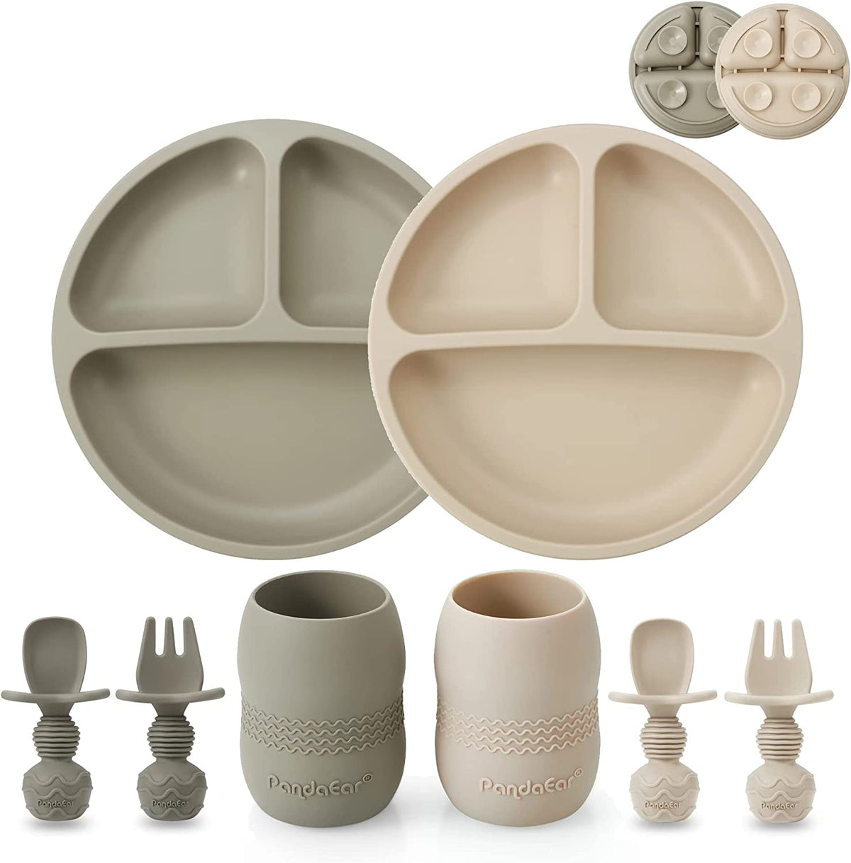 Tiny Cup with Spoons & Forks