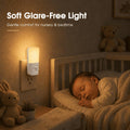 LOHAS LED Night Light Plug In, Dimmable Night Lights Soft White 2 Pack