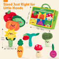 Fruits Vegetables Garden Plant Plush for Baby Toys 6-12 Months