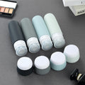 Travel Bottles for Toiletries 8 Pack, Tsa Approved Travel Size Toiletries Containers with Clear Bag, Leak Proof Silicone Squeezable Traveler Essentials Creams Jars