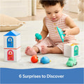 Official Learning Stacking House with 6 Surprises to Discover, Educational Toys & Toddler Toys for Girls & Boys Ages 18 Months to 3+ Years