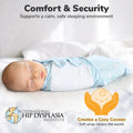 Organic Cotton Baby Swaddle Blanket Newborn Swaddle Sack, Swaddler 7-14 Lb