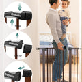 29-48" No Drill Baby Gate for Stairs, Pressguard I Dog Gate Indoor
