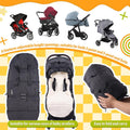 Waterproof &Thicken Universal Stroller Blanket for Babies,Toddler'S Stroller Sleeping Bag & Footmuff & Bunting & Cover for Autumn Winter