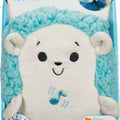 Baby Musical Toy Calming Vibes Hedgehog Soother Plush Sound Machine with Vibrations for Newborns, Blue
