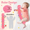 Baby Girls Toys 0-6 Months Musical Stuffed Caterpillar Pink Toys for Infant 0-3 3-6 Months Tummy Time Sensory Toy with Mirror Crinkle Rattle Birthday Baby Gifts for 2 3 4 5 6-12 Newborn