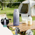 Portable Bottle Warmer for Breast Milk and Water, 17Oz Travel-Ready