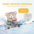 Rechargeable Sleep Soother Heartbeat Dreamy Bear, Baby Cry Sensor Lullabies & White Noise Machine, Nursery Decor Night Light Projector, Toddler Crib Sleeping Aid Baby Shower Gifts Teddy