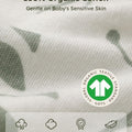 Baby Sleep Sack 0-6 Months 100% Cotton Baby Wearable Blanket 2-Way Zipper TOG 0.5 Baby Sleeping Bag, Breathable Lightweight Toddler Sleep Sacks for Babies (Small)