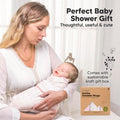 3-Pack Organic Baby Swaddles for Newborns, Infant (Blossom, 0-3M)