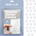 Outlet Plug Covers (32 Pack) Clear Child Proof Electrical Protector Safety Caps - Jool Baby