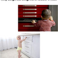 Safety Locks, Magnetic Safety Locks, Invisible Safety Latch Lock for Cupboard, Cabinet and Drawer, Child Proof, Easy to Install Kit, with Extra 3M Adhesive Tapes,10 Locks 2 Keys