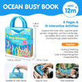 Ocean Montessori Busy Book for Toddlers 1-3
