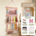 Headband Holder Hair Bows Organizer for Baby Girls Nursery Decor