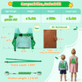 3 in 1 Toddler Harness Leash + 8.2Ft anti Lost Wrist Link, Cute Dinosaur Kids Safety Harness Tether with Key Lock, Child Protective Leashes While Walking for Outdoor Activity Keep Kids Close
