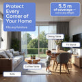 Furniture Edge and Corner Guards, 6.2M Foam Cushion, 8 Adhesive, White