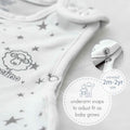 4 Season Baby Sleeping Sack, Merino Wool, 2 Months - 2 Years, Panda