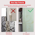 Self-Adhesive Clear Wall Corner Protector - 8Pack, 31.5 X 1.18 In
