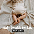 Muslin Swaddle Blankets for Newborn, 3 Pack Breathable Soft Receiving Blanket, Large 38 X 40 Inches Swaddle Wrap Burping Clothes Diapers, Essentials Infant Shower Items, Toddler Gift (Bright Colors)