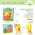 Dinosaur Busy Book for Toddlers 1-3