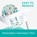 4-In-1 Eat & Grow Convertible High Chair,Polyester