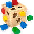 Shape Sorting Cube Wooden Classic Educational Toy