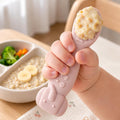 Silicone Baby Spoons, First Stage Self Feeding Utensils 6 Pack