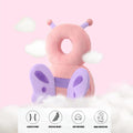 Baby Protection Backpack, Toddler Walking Head Protector, Adjustable Head Protector Pad Cushion, Pink