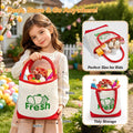 Wooden Play Food, Montessori Toy Food with Pizza Toy, Easter Eggs