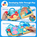 Ocean Montessori Busy Book for Toddlers 1-3