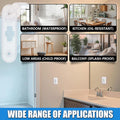Child Proof Light Switch Guards, Tamper-Resistant Cover Protects against Accidental Switching by Kids and Adults, Easy Adult Access, Fits Standard Toggle Switches (Clear, 4-Pack)