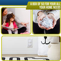 Outlet Covers Baby Proofing 50-Pack by  | Safe & Secure Electric Plug Protectors | Sturdy Childproof Socket Covers for Home & Office | Easy Installation | Protect Toddlers & Babies | White