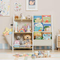 3 Tier Kids Bookshelf and Toy Storage, Burlywood