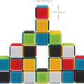 Press & Stay Sensory Blocks, Developmental Activity Blocks, 24-Piece Multicolor Stacking Toy Set for Babies & Toddlers 12 Months+