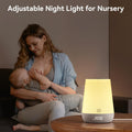 Sound Machine Baby - White Noise Machine for Baby Sleeping with Baby Nursery Night Light, 34 Soothing Sounds, Nap Timer, Smart Control, Alarm Clock for Baby Kids Gift - Baby Elephant Theme