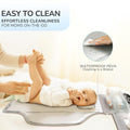 Portable Diaper Changing Pad for Baby, Detachable Travel Changing Pad with Baby Wipes Pocket, Gifts for Baby Shower, Newborn Girls and Boys