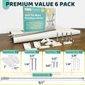 6-Pack anti Tip Furniture Anchor, Wall Strap for Baby Proofing
