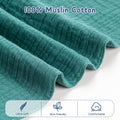 Muslin Cotton Lovey for Baby Boy Girl Gift, Bunny Security Blanket