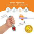 Pre-Spoon Gootensils Self Feeding Baby Spoons 2 Pack, Blue/Orange