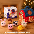 Montessori Baby Toys 6-12 Months Surprise Barn