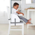 Baby Base 2-In-1 Booster Feeding and Floor Seat with Self-Storing Tray - Night Sky