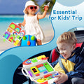 Montessori Busy Board for Toddlers 1-3 with Music, 20+ Activity Toddler Educational Toys Age 1-2, Learning Toy for 1 2 Year Old Boy Girl Christmas Birthday Gift