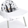 4-In-1 Eat & Grow Convertible High Chair,Polyester
