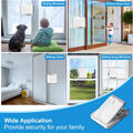 2 Pack Sliding Door Lock - Child Locks for Doors - Sliding Window Safety Lock - Sliding Door Child Lock for Sliding Windows,Sliding Door,Patio Door,Glass Door - No Drilling Tools Needed