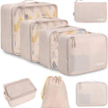 8 Set Packing Cubes Luggage Packing Organizers for Travel Accessories