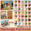 Magnetic Blocks 150 PCS Build Farm Animal Homes, Magnetic Building Cubes Montessori Toys for Toddler Christmas Birthday Gifts, STEM Sensory Toys for 3 4 5 6 7 8 9 10 Year Old Boys Girls