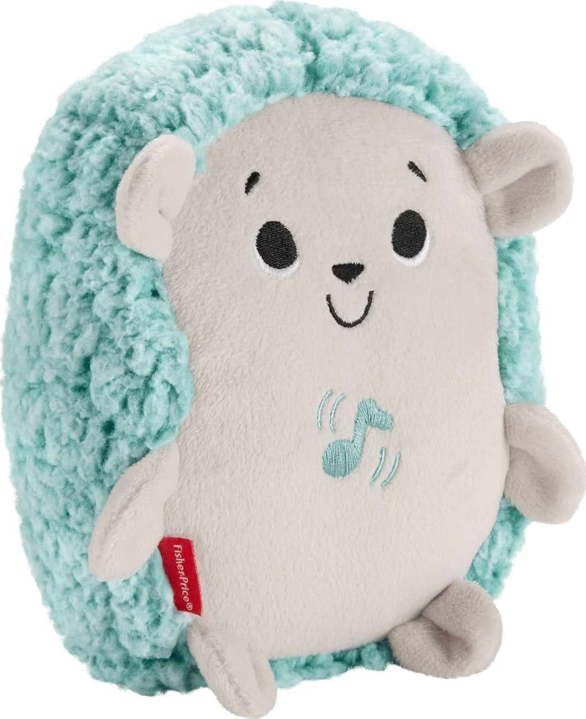 Baby Musical Toy Calming Vibes Hedgehog Soother Plush Sound Machine with Vibrations for Newborns, Blue