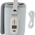 Portable Bottle Warmer for Travel, Fast Heating & Long Lasting Insulation, Precise Temperature Control, 6 Gear Adjustable, USB Powered Baby Milk Warmer for Home and Travel