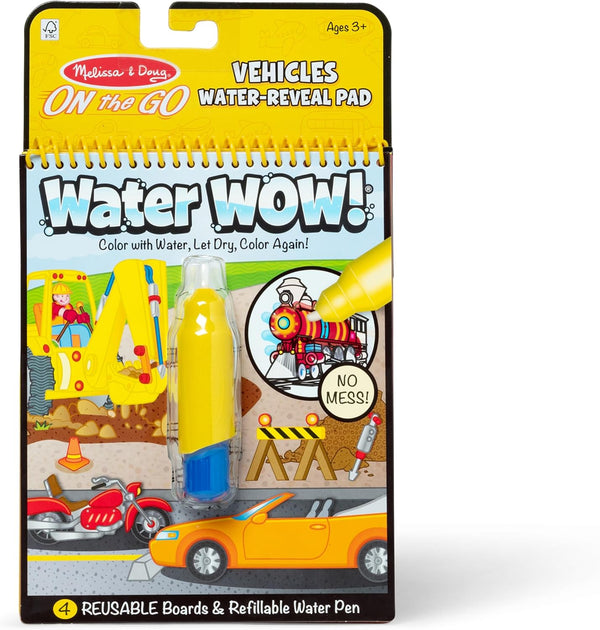 on the Go Water Wow! Vehicles Activity Pad