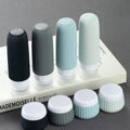 Travel Bottles for Toiletries 8 Pack, Tsa Approved Travel Size Toiletries Containers with Clear Bag, Leak Proof Silicone Squeezable Traveler Essentials Creams Jars
